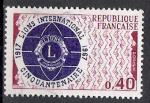 France 1967; Y&T n 1534; 0,65F cinquantenaire du Lions International
