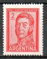 Argentine Yvert N604B Oblitr 1952 General SAN MARTIN