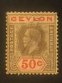 Ceylan 1921 - Y&T 217 obl.