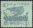 Polonia 1963-64.- Barcos. Y&T 1245. Scott 1128. Michel 1387.
