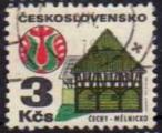 Tchcoslovaquie 1972 - Ancienne btisse : Melnicko,  Bohme - YT 1920 