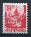Timbre Allemagne Wurtemberg  1947 - 48   Neuf **  N 08   Y&T   