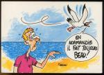 CPM  Illustrateur CHAUNU  Humour Sourires de Normandie