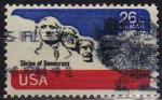 -U.A/U.S.A 1974 - Poste arienne/Airmail, mmorial Mt Rushmore -YT A81/Sc C88 