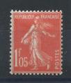 France N195* (MH) 1924/26 - Type semeuse fond plein