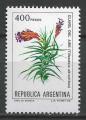 ARGENTINE - 1982 - Yt n 1333 - N** - Fleurs : tillandsia aranthos