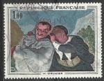France 1966; Y&T n 1494; 1,00F tableau de Daumier