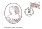 Souvenir philatlique avec gravure Madame de Svign - Grignan (timbre 3415)