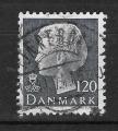 DANEMARK - 1981 - Yt n 721 - Ob - Reine Margrethe II 120o lilas bleu-gris