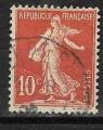 France  - 1906 - YT   n  134  oblitr