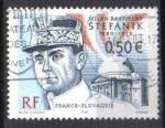 France 2003 - YT 3554 - Milan Rastislav Stefanik - mission commune SLOVAQUIE