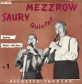 SP 45 RPM (7")  Mezz Mezzrow / Maxim Saury  "  Rosetta  "