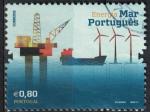 Portugal 2015 Energie Mer Portugaise Plate-forme Ptrolire Navire oliennes SU