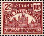 Madagascar Taxe N** Yv: 8 Mi:8