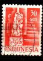 AS13 - Anne 1949 - Yvert n 355 - Temple mortuaire de Bedjuning (Bali) 