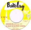 EP 45 RPM (7")  Dalida  "  Gondolier  "