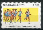 Timbre du NICARAGUA 1983  Obl  N 1273  Y&T  Athltisme