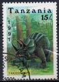TANZANIE N 715 o Y&T 1991 Faune prhistorique (Triceratops)