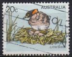 AUSTRALIE N 637 o Y&T 1978 Oiseaux et leusr nids (Petit Grbe)