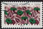 France 2019 Tissus Motifs Nature Inspiration Africaine Timbre 03 Y&T 1663