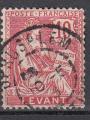 Levant 1902  Y&T  14  oblitr  