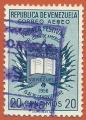 Venezuela 1956-57.- Feria Libro. Y&T 608. Scott C631. Michel 1152.