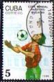 Cuba 1990 - Coupe du monde de football, Italie '90: amorti  poitrine - YT 3002 