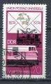 Timbre  ALLEMAGNE RDA  1974  Obl   N 1666  Y&T   Train