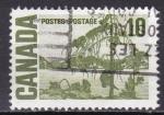 CANADA N 384b de 1967 oblitr