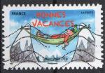 France 2015; Y&T n aa1148; LV  20g, Bonnes vacances, alpiniste dans hamac