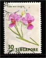 Singapore - Scott 65   flower / fleur