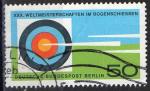 RFA Berlin 1979; Y&T n 560; 50p, championnat du Monde de tir  l'arc
