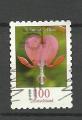 Allemagne timbre oblitr  Fleur : Tranendes Herz
