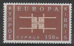 CHYPRE N219** (europa 1963) - COTE 50.00 