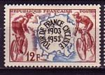 France 1953  Y&T  955  N*    Cyclisme  Tour de France