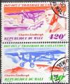 MALI PA N 298/9 de 1977 oblitr superbe Lindbergh