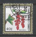 MONGOLIE - 1987 - Yt n 1526 - Ob - Baies comestibles ; ribes rubrus