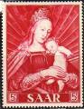 Sarre/Saar 1954 - Anne Mariale/Mary's year, 5 f - YT 331 *