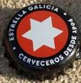 Espagne Capsule Bire Beer Crown Cap Estrella Galicia Cerveceros desde 1906