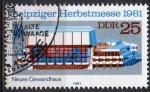 ALLEMAGNE (RDA) N 2292 o Y&T 1981 Foire d'automne  Leipzig (Neues Gewandhauss)