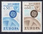 FRANCE - 1967 - Europa  - Yvert 1521/1522 Neufs **