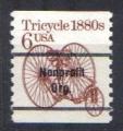Etats Unis 1985 - USA  - YT 1572 pro - Sc 2126a - transports -Tricycle
