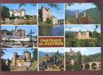CPM neuve 12 Les Chteaux en Aveyron Multi vues  ( toile ) 