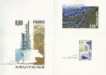 Document Premier jour FDC de 6 pages - Timbre rgional Aquitaine (N1864)