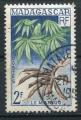 Timbre Colonies Franaises MADAGASCAR  1956  Obl  N 332  Y&T  