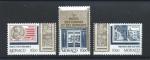 Monaco N1989/91** (MNH) 1995 - Muse des timbres et des monnaies