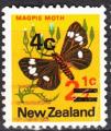 OC02 - 1971 - Yvert n 539a - Pie papillon (Nyctemera annulata)