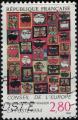 France 1994 Dtail de 36 ttes Oeuvre de Friedensreich Hundertwasser Y&T 112 SU