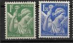 France   -  1939 -  YT   n 432 & 434 **