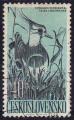 Tchcoslovaquie 1960 -  Oiseau : vanneau hupp - YT 1111 